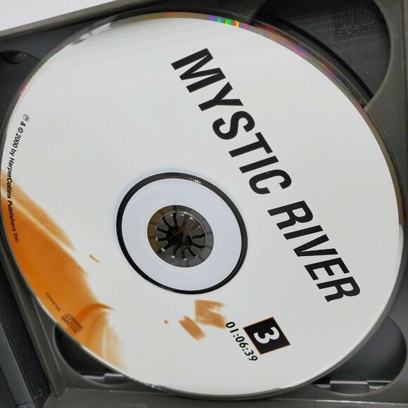 Dennis Lehane Mystic River Performed by David Strathairn 5 Discs CD 2000 Harper - Picture 9 of 12